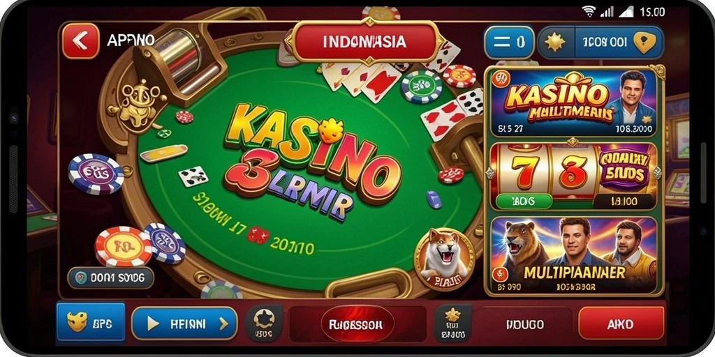 rajaking - Visual permainan yang menarik dan menawan.