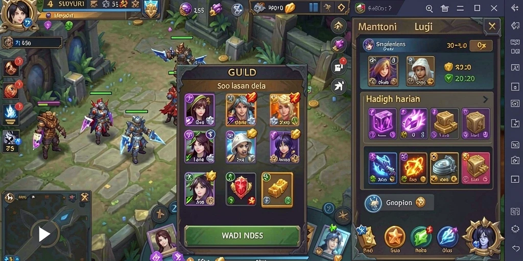 rpok - Tangkapan layar memperlihatkan level menantang baru.